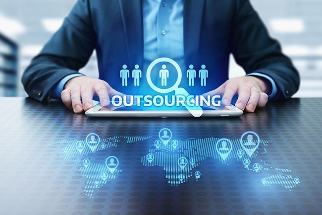Illustration for the Outsourcing press release